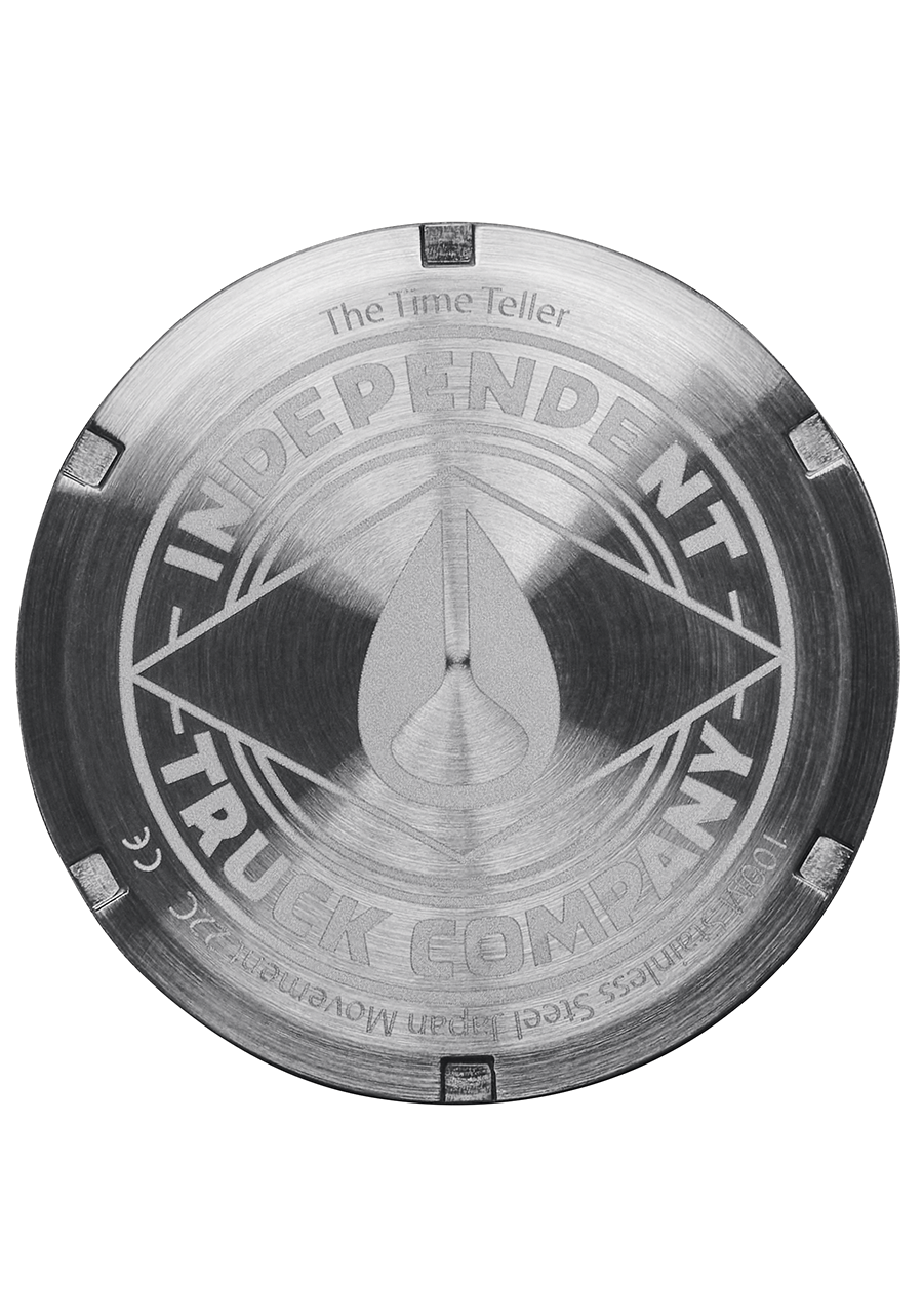 Independent Time Teller - All Silver View 5