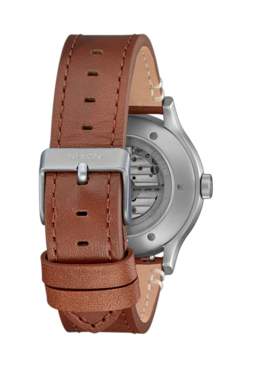Spectra Leather - Lt Gunmetal / Basalt / Sienna View 4
