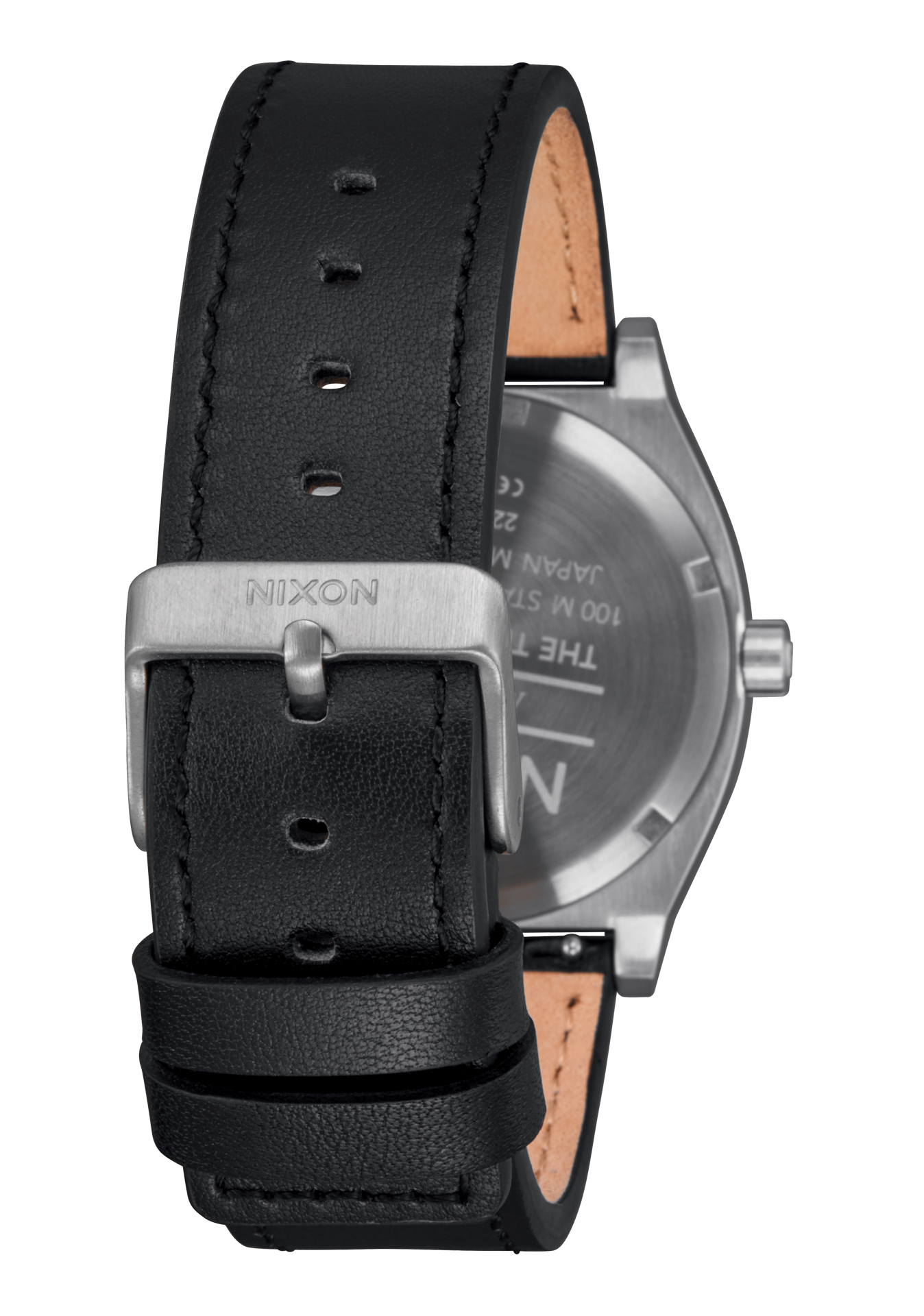 Time Teller Leather - Silver / Black View 4
