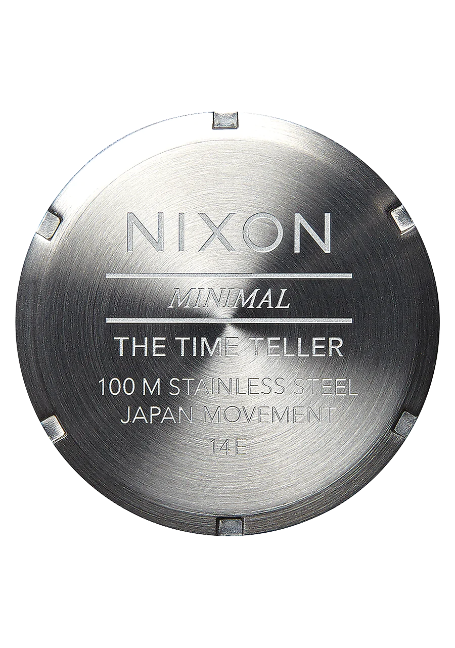 Time Teller Leather - Silver / Black View 5