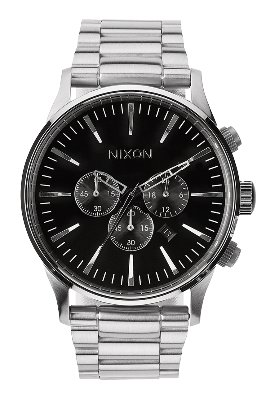 Black chronograph hotsell