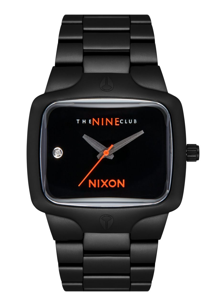 Player Nine Club Collab Watch Black Black Limited Edition Watch Nixon AU