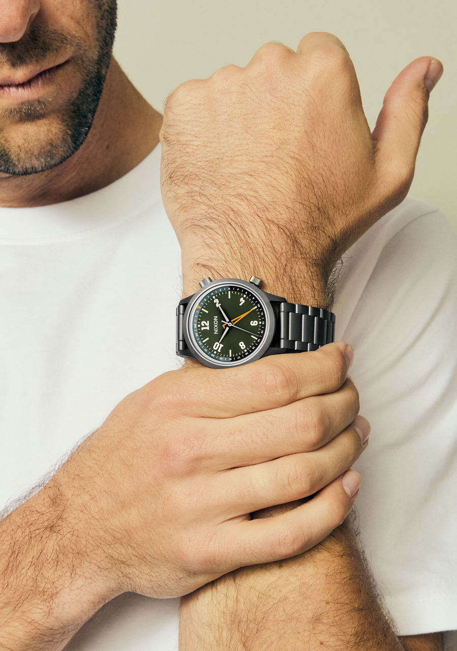 Drifter GMT - Gunmetal / Kobu Green View 9