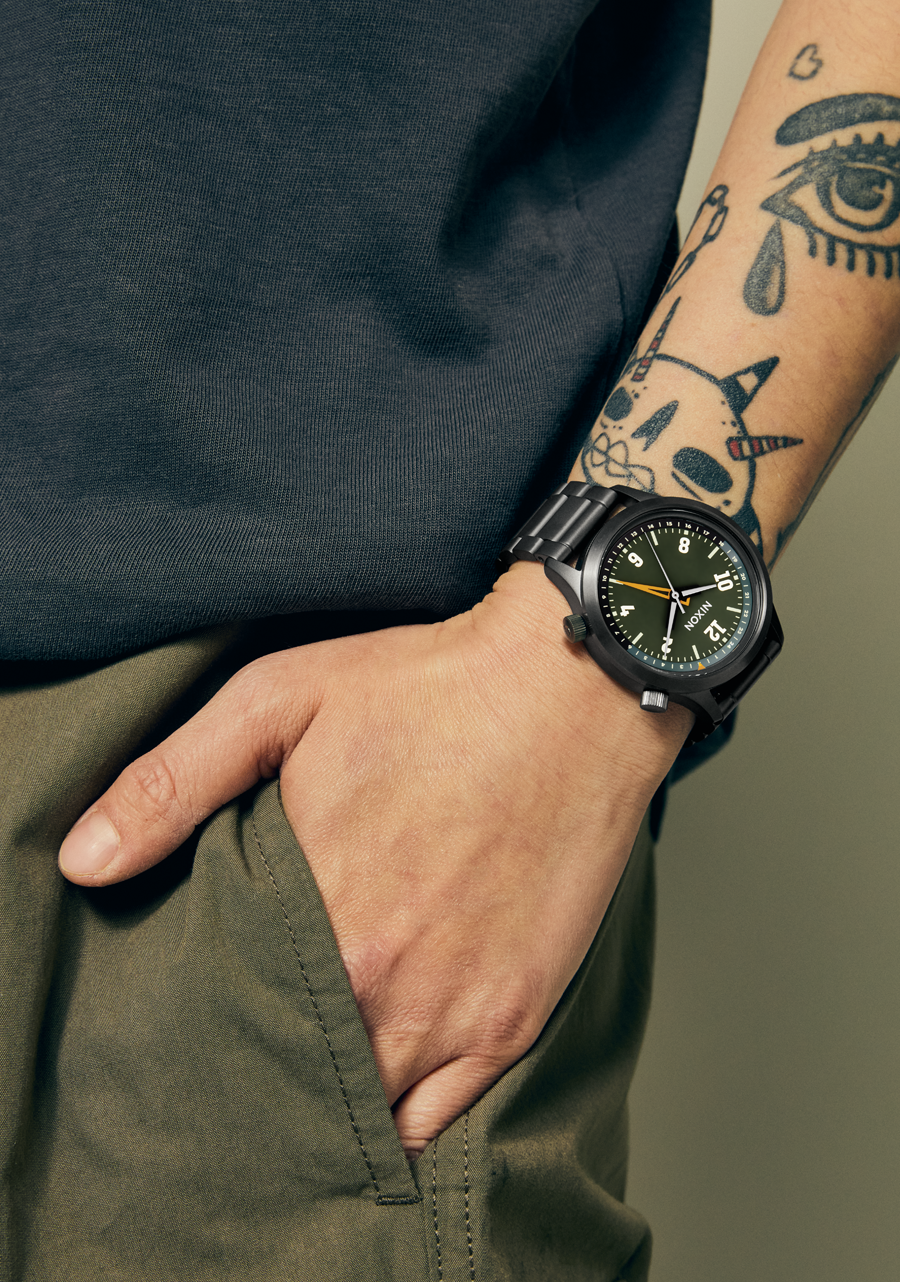 Drifter GMT - Gunmetal / Kobu Green View 10