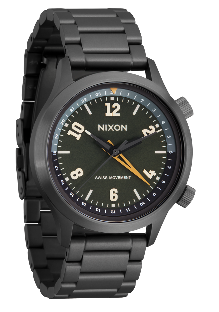 Drifter GMT - Gunmetal / Kobu Green View 2