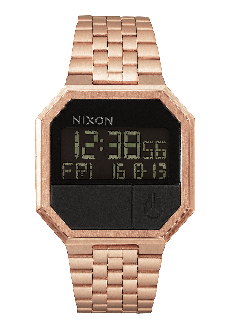 Re Run Watch All Rose Gold Digital Nixon AU