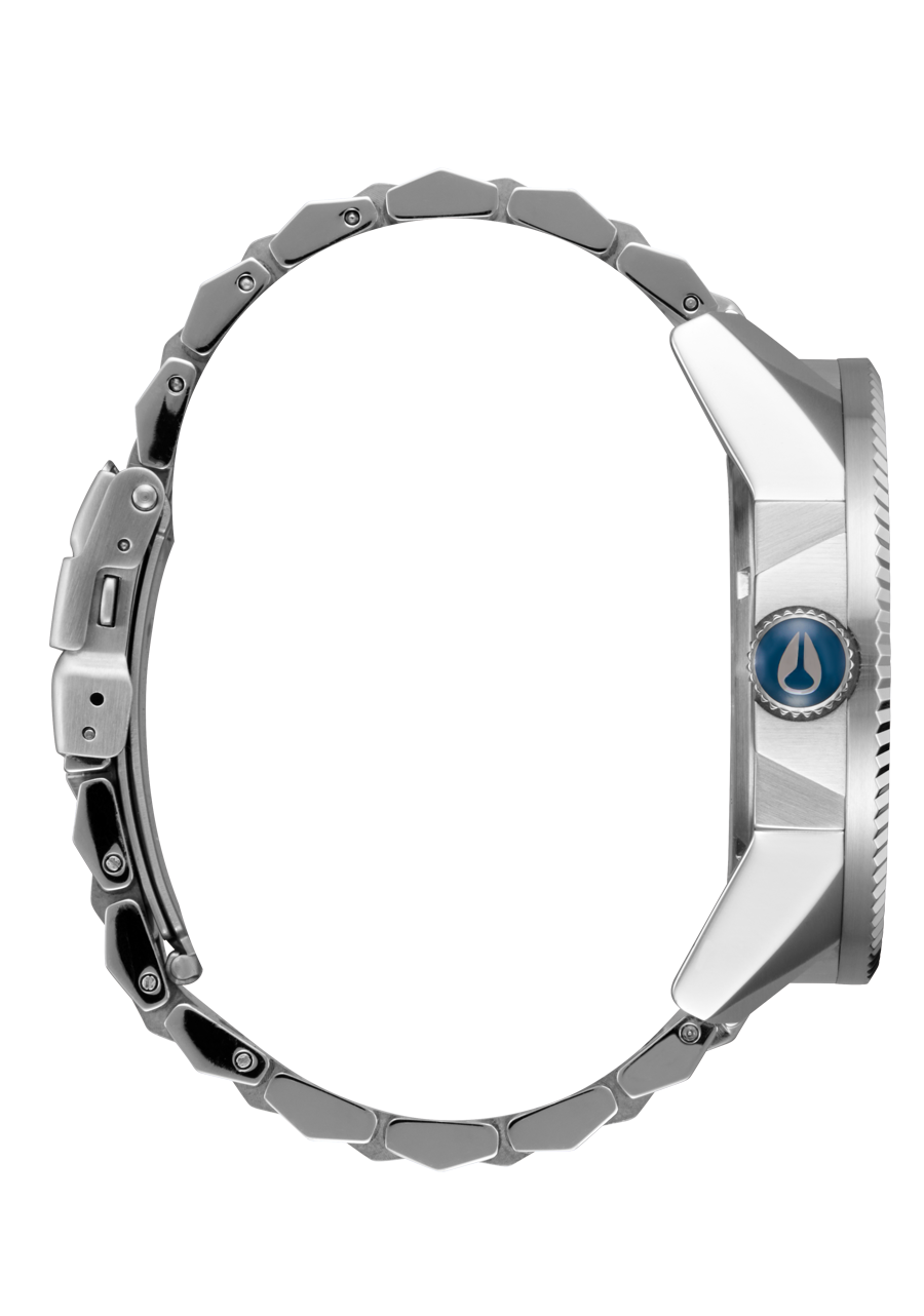 Corporal Stainless Steel - Silver / Indigo View 3