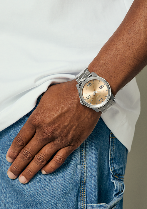 Corporal Stainless Steel - Silver / Coral
