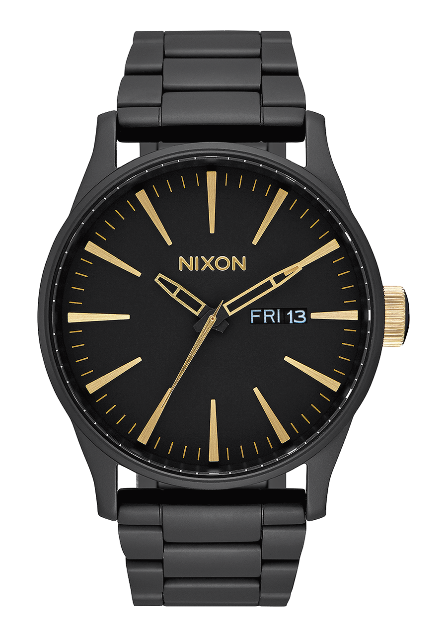 Sentry Stainless Steel - Matte Black / Gold View 1