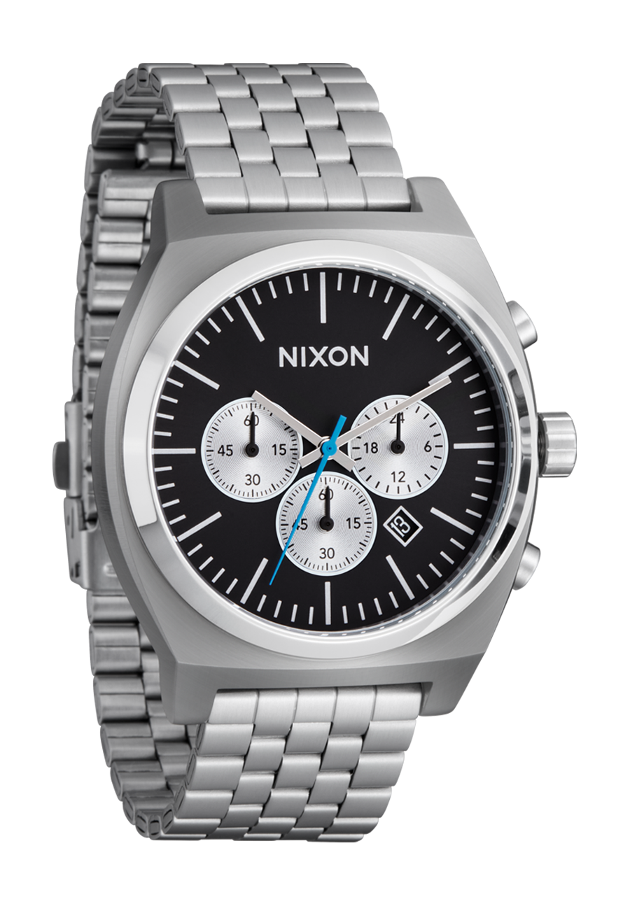 Time Teller Chrono - Chrome / Black / Chrome Sunray View 2