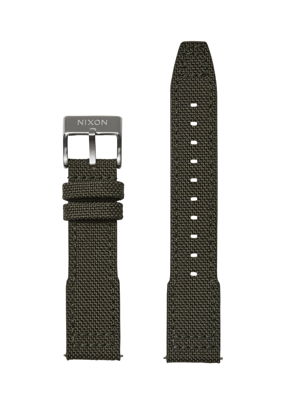 20mm Cordura Canvas Band - Forest Green View 1