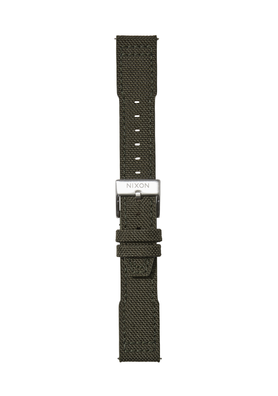 20mm Cordura Canvas Band - Forest Green View 2
