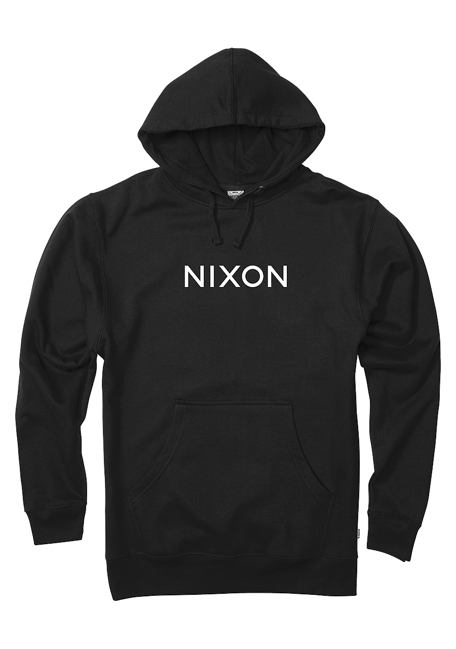 Wordmark Hoodie - Black View 1