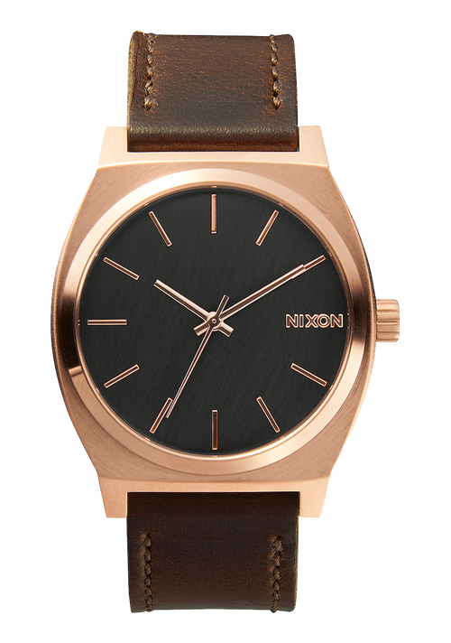 Time Teller - Rose Gold / Gunmetal / Brown