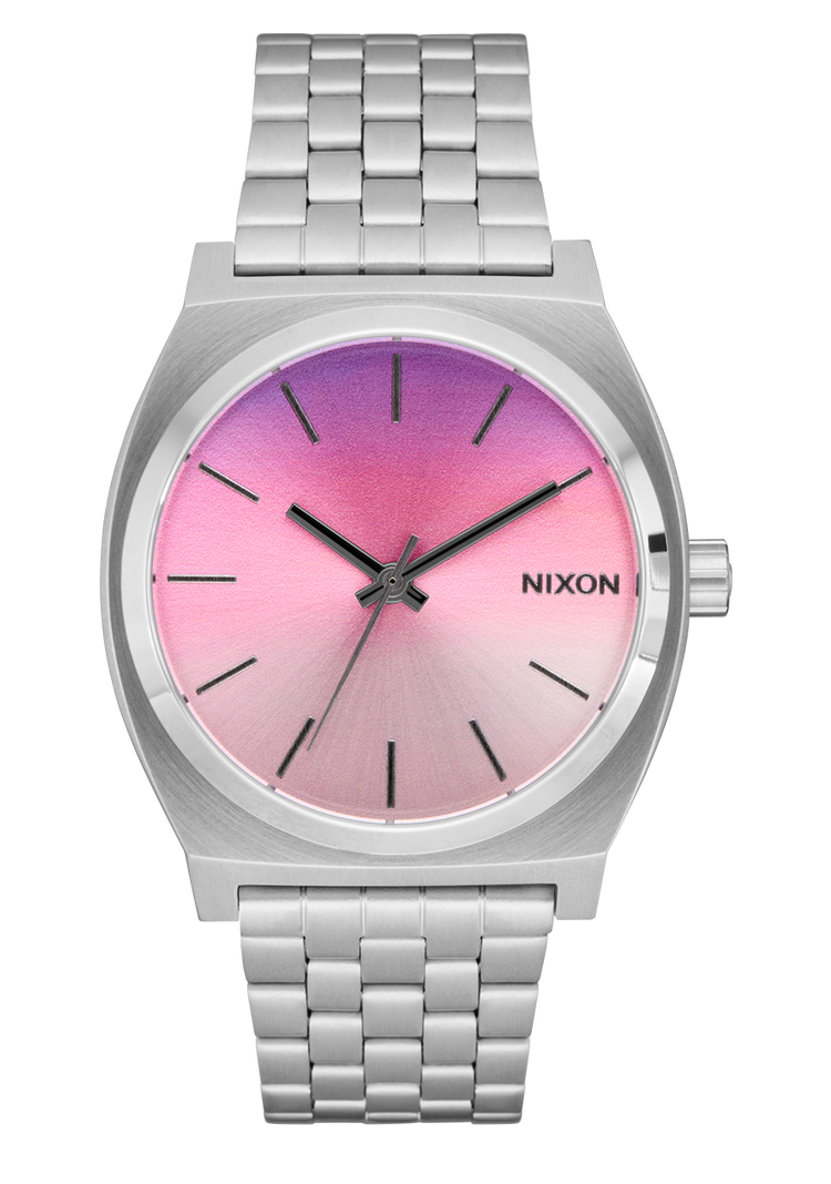 
Nixon Time Teller Analog Watch - Silver / Dawn - View 1