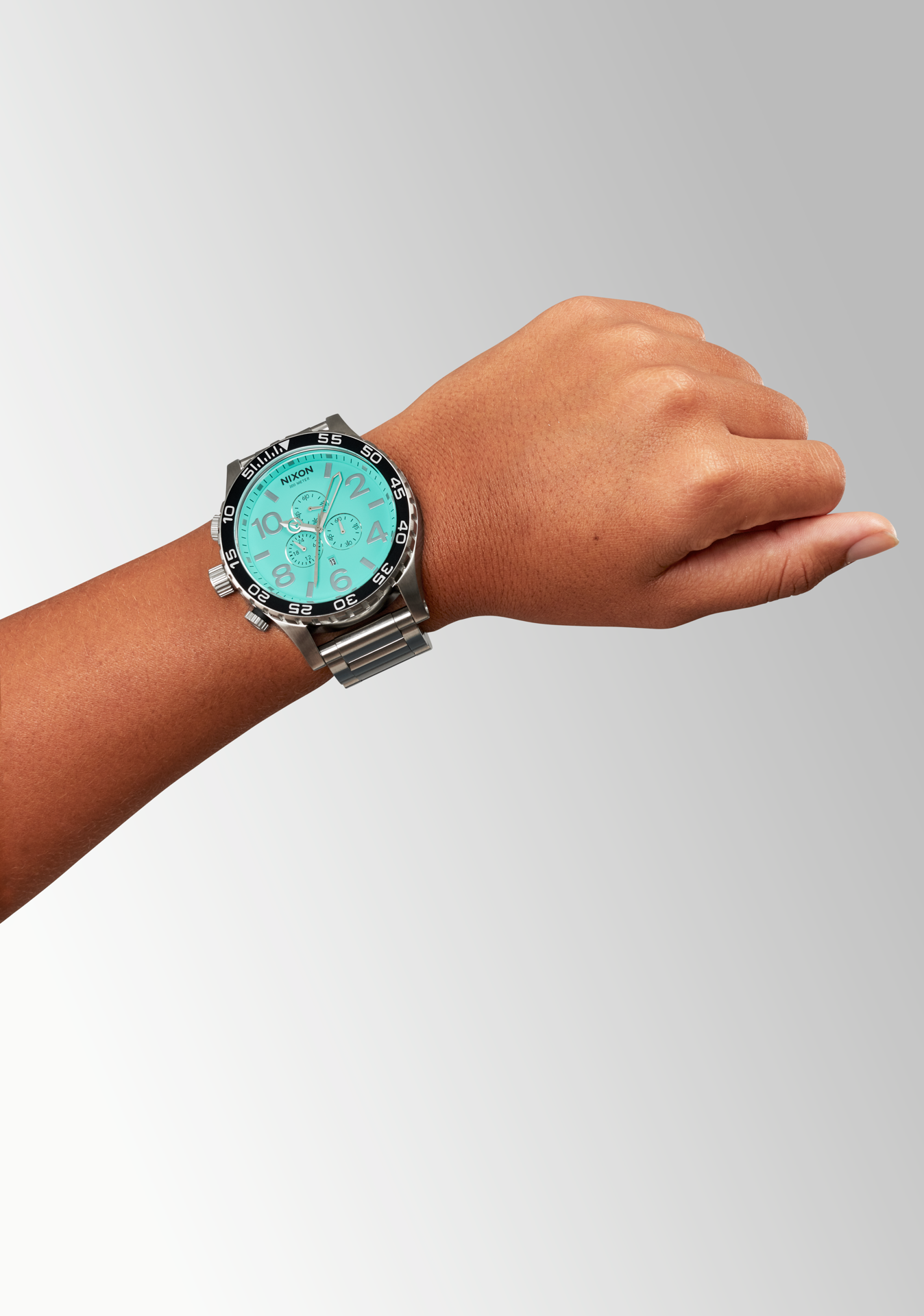 51-30 Chrono - Silver / Turquoise View 7