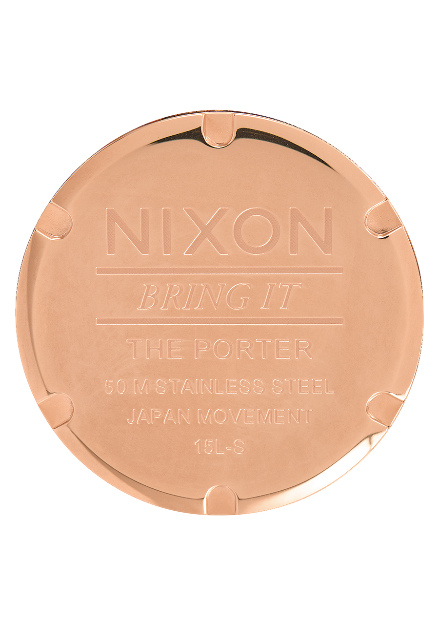 Porter Leather - Rose Gold / Black View 4