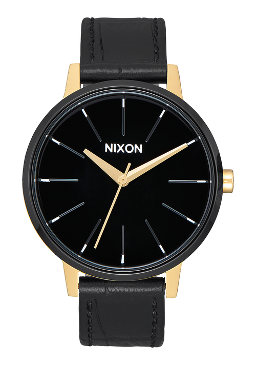 Kensington Leather - Gold / Black / White