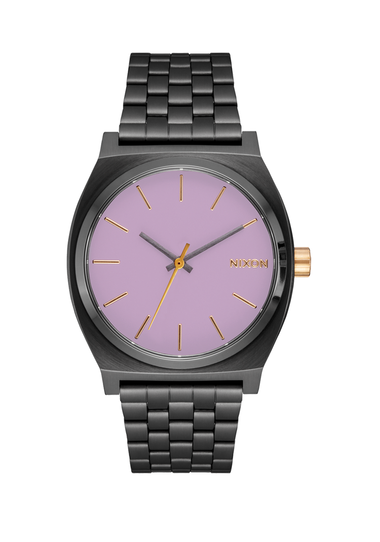Medium Time Teller - Gunmetal / Lavender / Gold