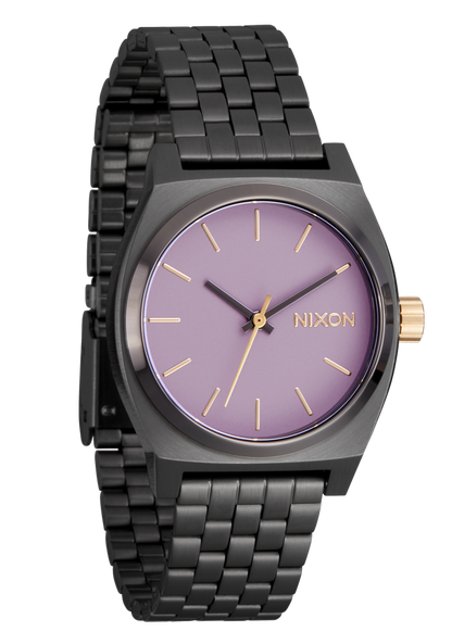 Medium Time Teller - Gunmetal / Lavender / Gold View 2