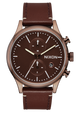 Station Chrono Leather - Chocolate / Cappuccino / Brown