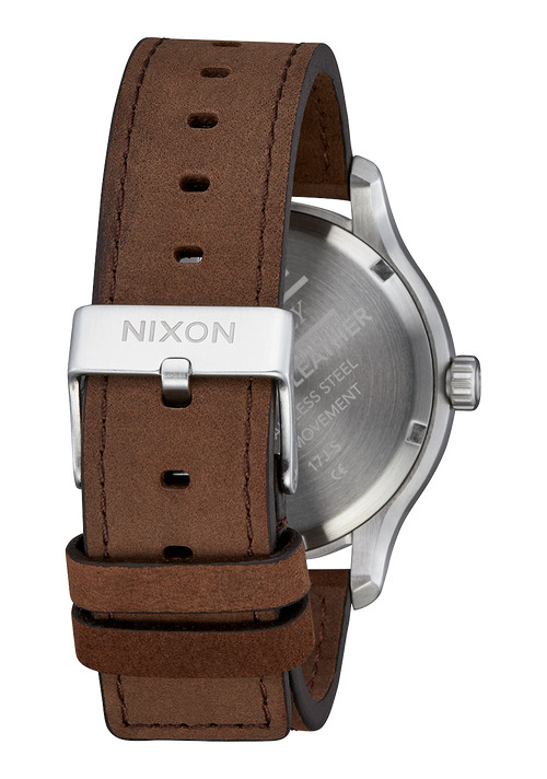 Patrol Leather - Silver / Brown