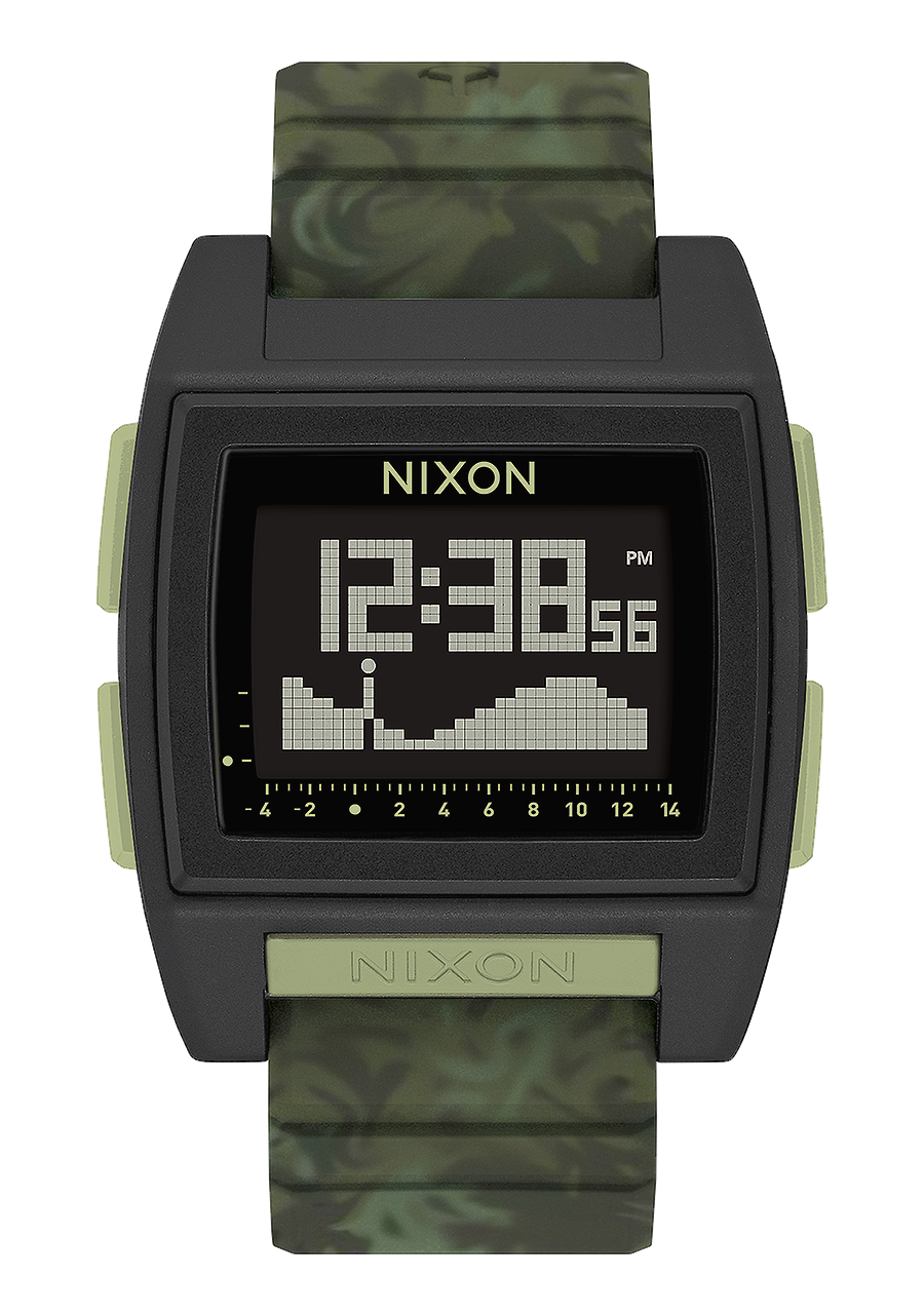 Green on sale digital watch