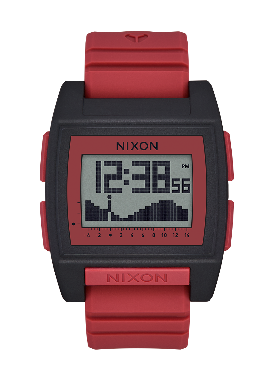 Nixon メンズ ミニ ブラスター One Size レッド H012-200 Amazon.co.jp: Nixon Men's 'Ranger Chrono Leather' Quartz