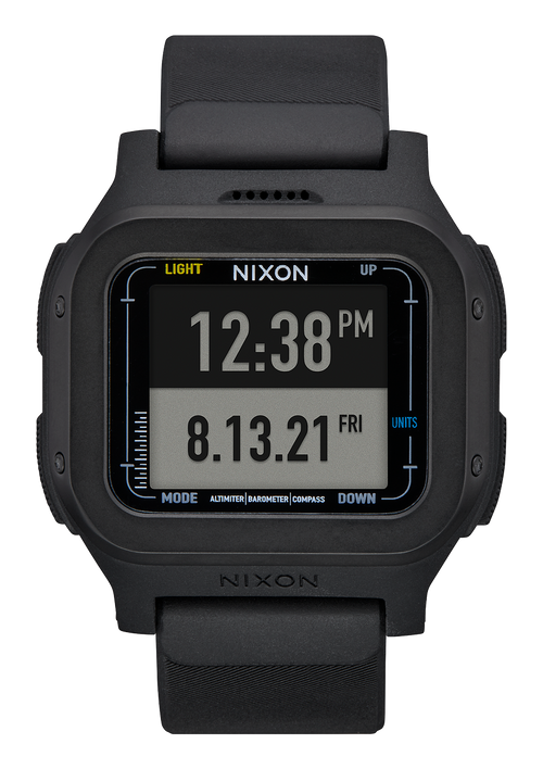 Nixon mission black sale