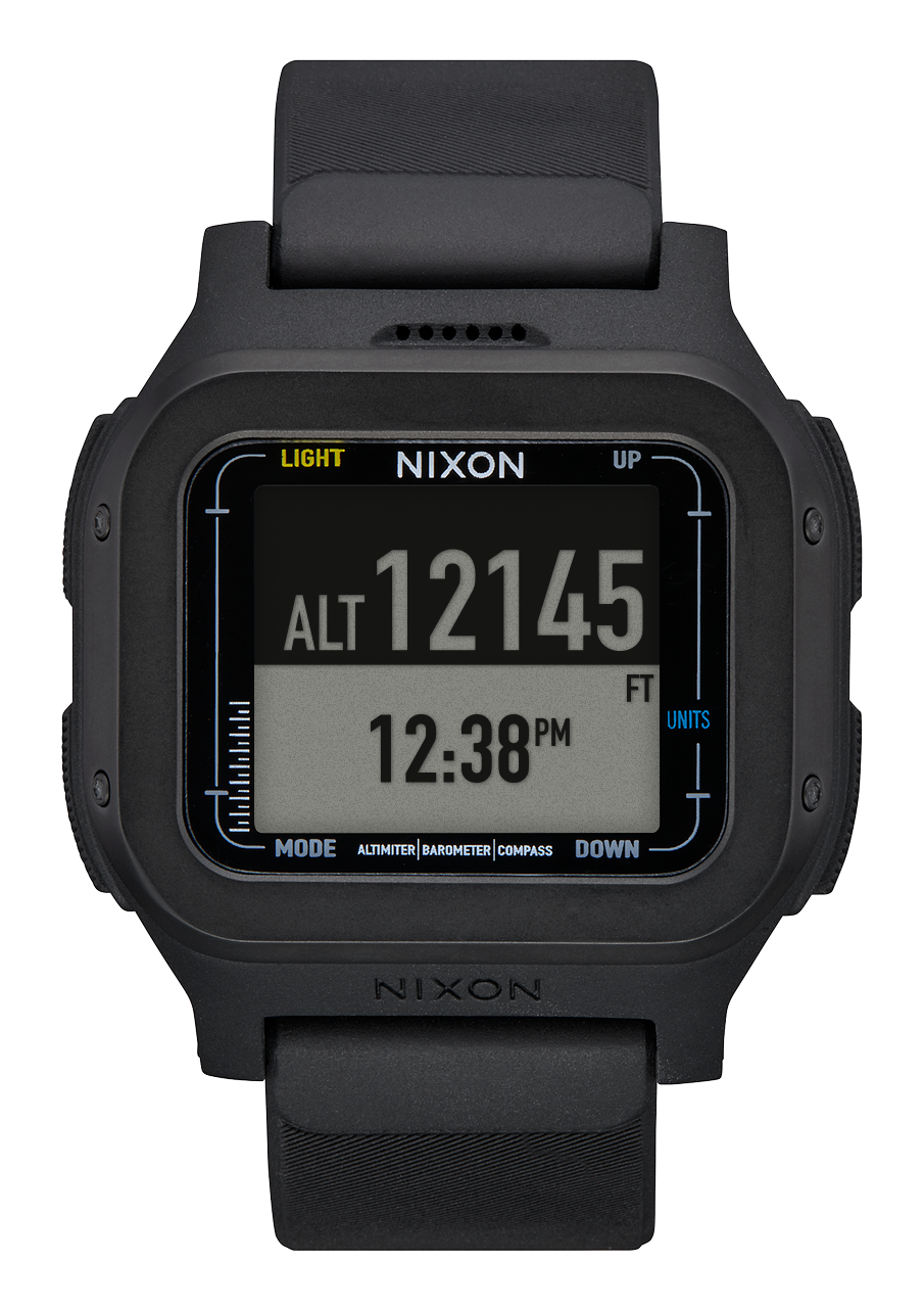 Regulus Expedition Watch All Black Digital Nixon AU