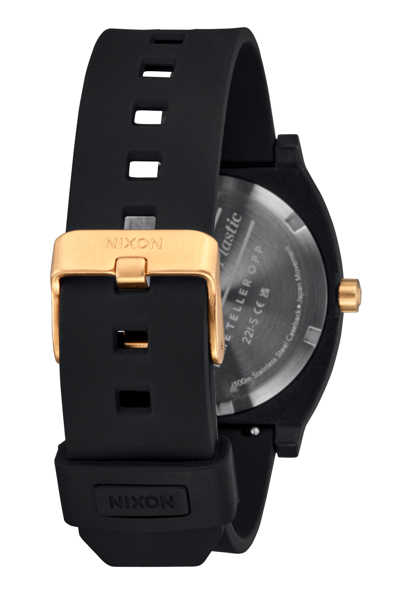Time Teller OPP - Black / Matte Gold View 4
