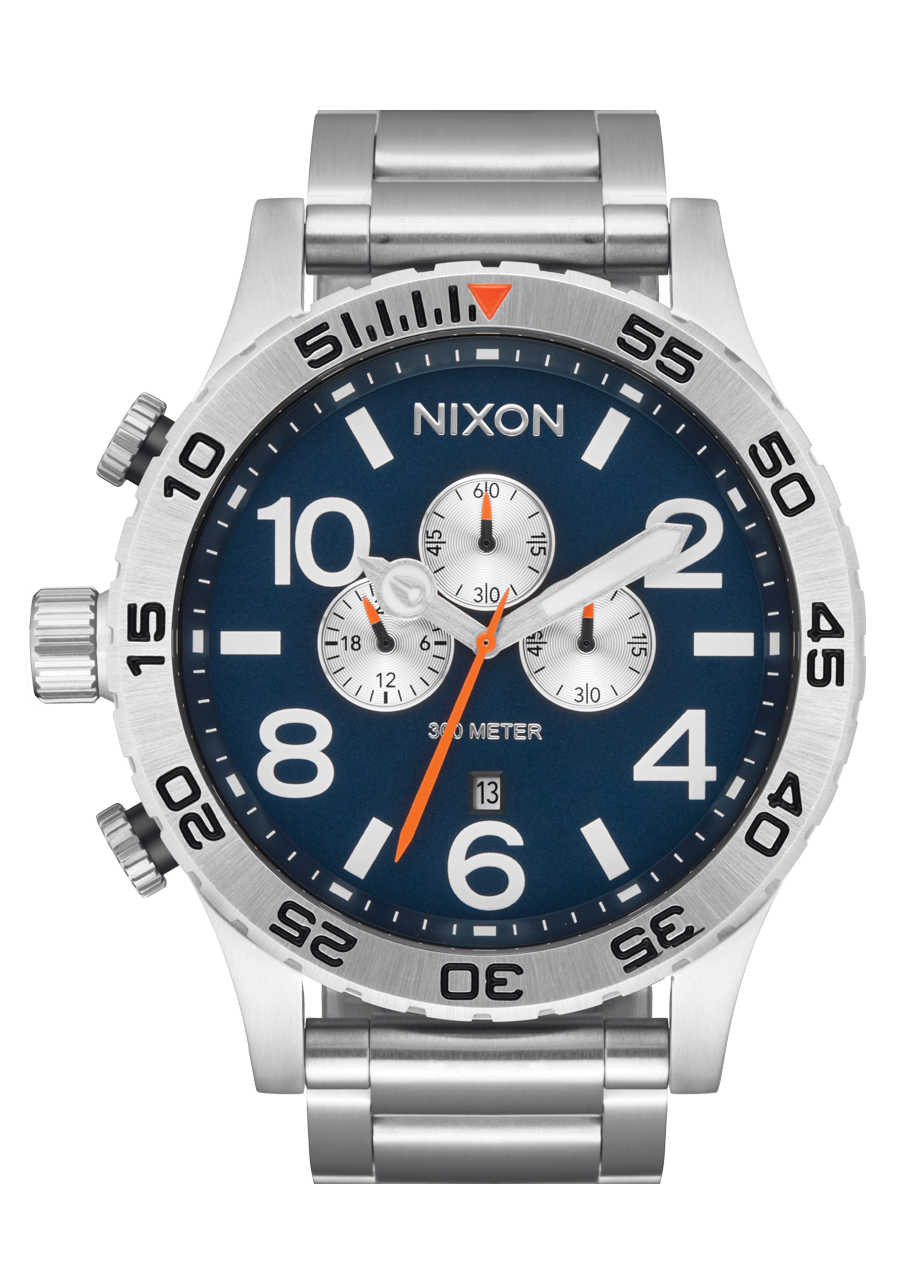 Mens silver deals nixon watch