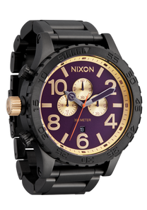 51-30 Chrono - Gunmetal / Blackberry / Gold View 2