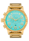 51-30 Chrono - Gold / Turquoise / Gold