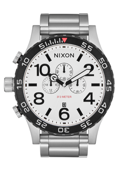 51-30 Chrono - Silver / White Lume