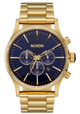 Sentry Chrono - Gold / Blue Sunray