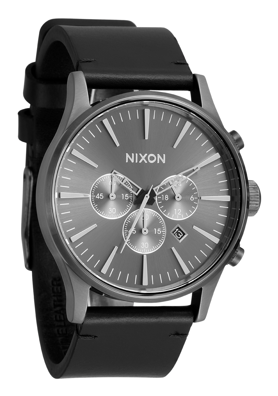 Sentry Chrono Watch | All Gunmetal / Black | Men's Stainless Steel Sentry Chrono Watch | All Gunmetal / Black | Men's Stainless Steel