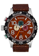 51-30 Chrono Leather - Silver / Rosewood / Chocolate