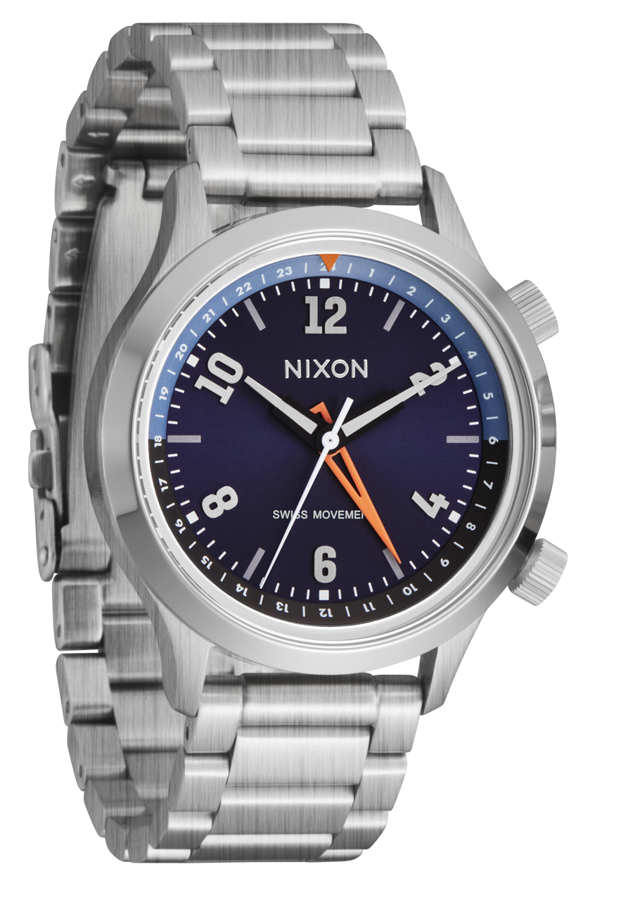 Drifter 40 Watch | Silver / Midnight Sunray | Swiss Movement