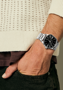 Sentry Wobble - Silver / Black Sunray View 9