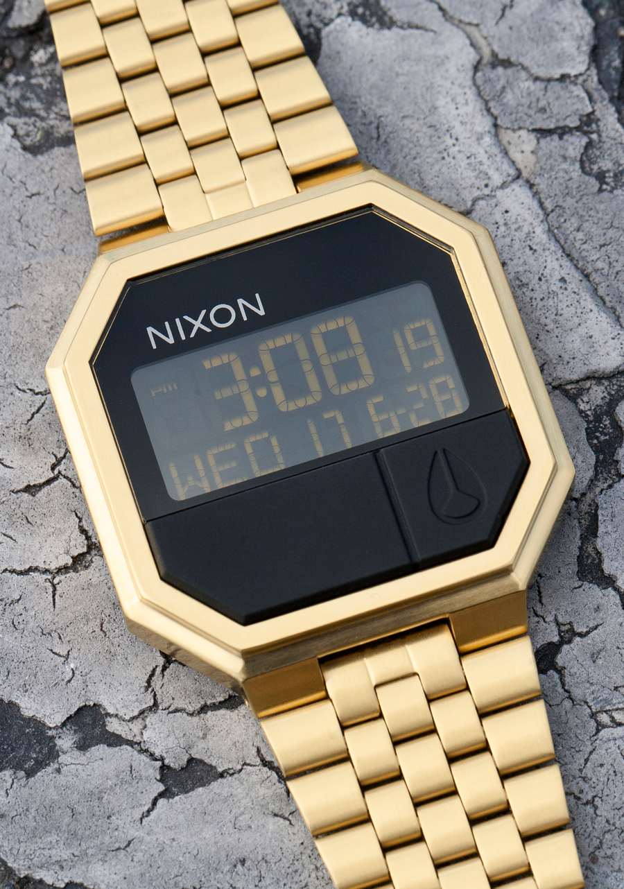 Re-Run Watch All Gold Digital – Nixon AU