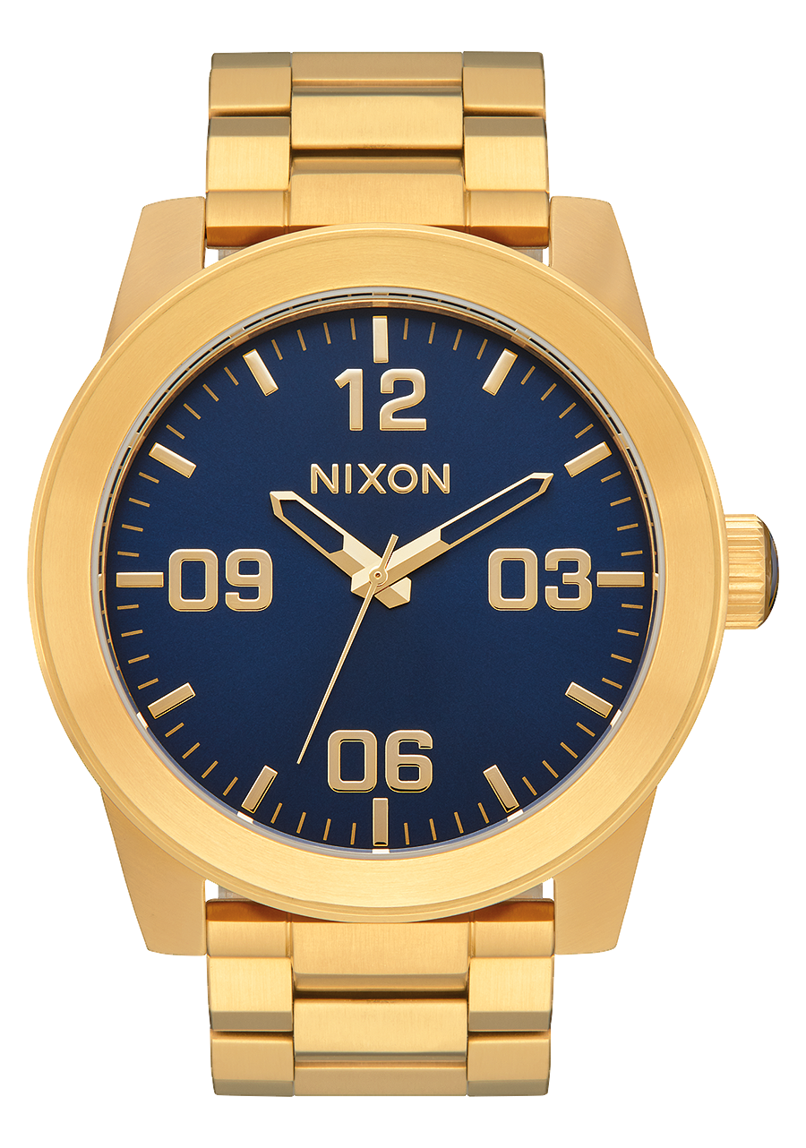 Nixon watches gold and blue outlet