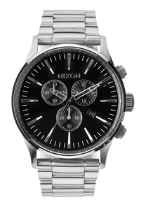 
Nixon Sentry Chrono Analog Watch - Black - View 1