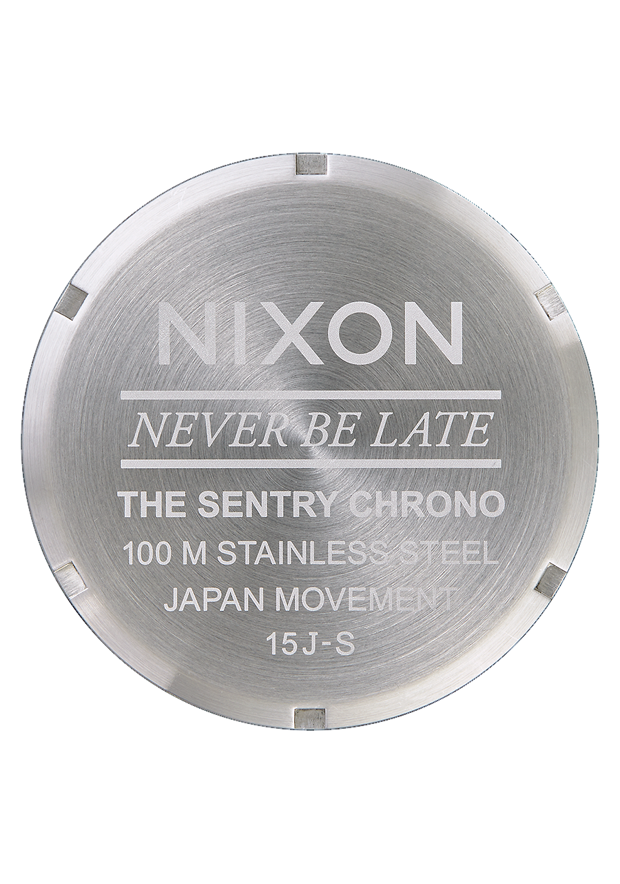 
Nixon Sentry Chrono Analog Watch - Black - View 4