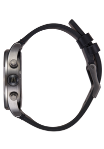 Sentry Chrono Leather - All Gunmetal / Black View 2