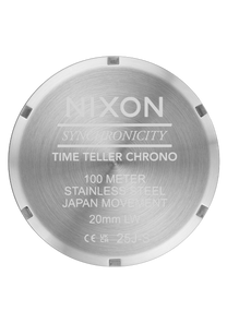 Time Teller Chrono - Silver / Purple Sunray View 5
