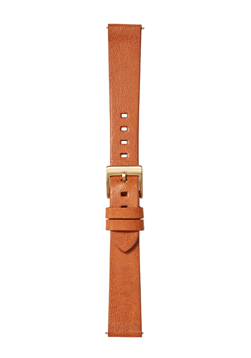 16mm Veg Tanned Leather Band - Saddle