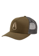 Iconed Trucker Hat - Dark Olive