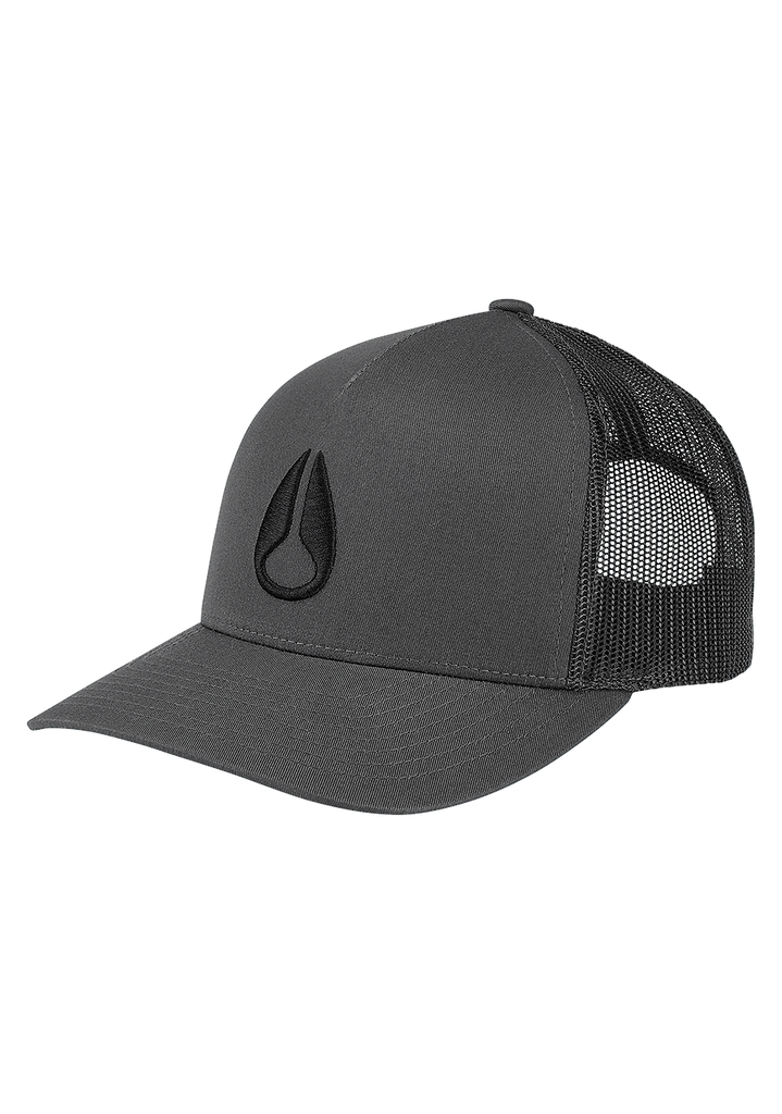 Iconed Trucker Hat | Charcoal / Black – Nixon AU