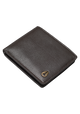 Pass Leather Wallet - Brown